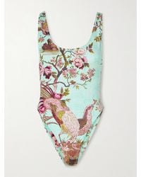 Skims - Roberto Cavalli Signature Swim Scoop Neck One Piece - Lyst