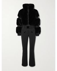 Goldbergh - Lieke Belted Plush Ski Suit - Lyst
