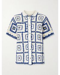 ALÉMAIS - Dolly Crochet Cotton Shirt - Lyst