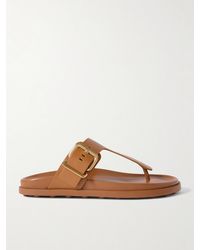 Tod's - Sandales En Cuir À Boucles - Lyst