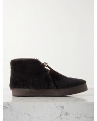 Le Monde Beryl - Desert Shearling Ankle Boots - Lyst