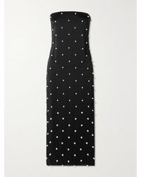 Givenchy - Embellished Crepe Midi Dress - Lyst