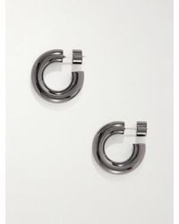Jennifer Fisher - Natasha Micro Rhodium-Plated Earrings - Lyst