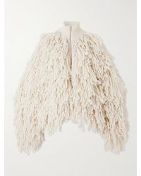 Stella McCartney - Fringed Wool-Blend Jacket - Lyst