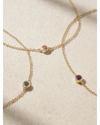 STONE AND STRAND - Aurora Birthstone 14-Karat Multi-Stone Bracelet - Lyst