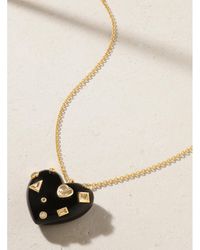 Yvonne Léon - 9-Karat, Onyx And Topaz Necklace - Lyst