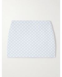 Gucci - Jacquard-Knit Cotton-Blend Bouclé Mini Skirt - Lyst