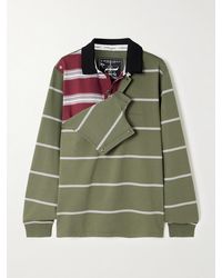 Y. Project - Layered Striped Cotton-Jersey Top - Lyst