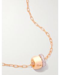 Pomellato - Iconica 18-Karat Rose Diamond Necklace - Lyst