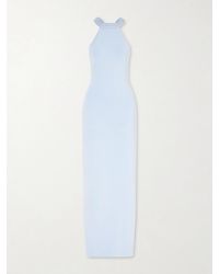 Cult Gaia - Cassidy Knitted Halterneck Maxi Dress - Lyst