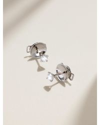 David Morris - 18-Karat Diamond Earrings - Lyst