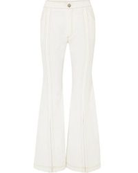 chloe flare jeans