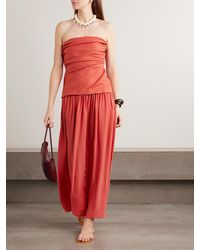 faithfull soleil linen maxi dress Faithfull The Brand Soleil Linen Maxi Dress In Black - 30% Off