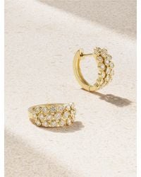Anita Ko - 18-Karat Diamond Hoop Earrings - Lyst