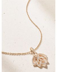 Garrard - 18-Karat Rose And Diamond Necklace - Lyst
