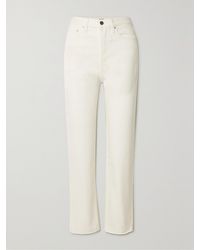 TOTEME - Net Sustain Classic Cut High-Rise Straight-Leg Organic Jeans - Lyst