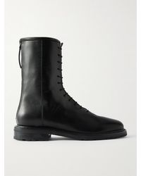 LEGRES - 08 Leather Ankle Boots - Lyst
