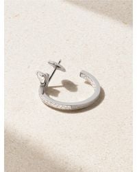 Repossi - Serti Sur Vide 18-Karat Diamond Single Hoop Earring - Lyst