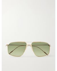 Jacques Marie Mage - Jagger Aviator-Style-Tone Sunglasses - Lyst