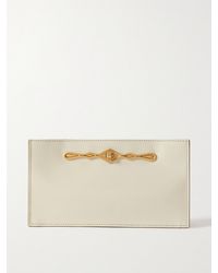 Metier - Fernando Jorge Ease Embellished Glossed-Leather Clutch - Lyst