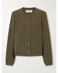 Dries Van Noten - Vitsa Cotton-Twill Jacket - Lyst