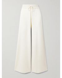 Lisa Yang - Sofi Hose Mit Weitem Bein Aus Kaschmir - Lyst