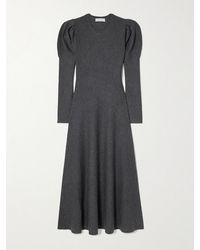 Gabriela Hearst - Hannah Wool And Cashmere-Blend Midi Dress - Lyst