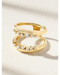 Mizuki - 14-Karat Diamond Ring - Lyst