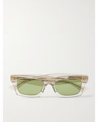 Bottega Veneta - Ribbon Square-Frame Acetate Sunglasses - Lyst