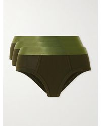 CDLP - Set Of Three Stretch-Tencel Lyocell Briefs - Lyst