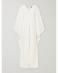 ‎Taller Marmo - Sahara Lace-Up Cady Gown - Lyst