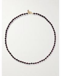 Loren Stewart - Seraphina 14-Karat, Agate And Ruby Necklace - Lyst