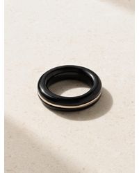 BY PARIAH - Essential Stacking 14-Karat Recycled Onyx Ring - Lyst
