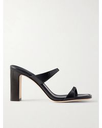 Jimmy Choo - Lucian 85 Leather Mules - Lyst