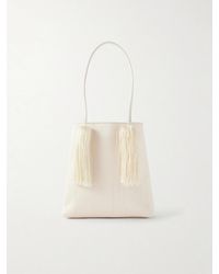 Le Sundial - Le Salon Tasseled Dupioni Clutch - Lyst