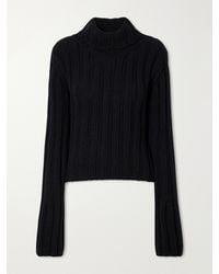 KHAITE - Kelly Ribbed Cashmere Sweater - Lyst