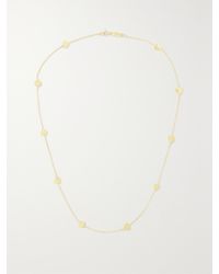 Jennifer Meyer - Heart-By-The-Inch Kette Aus 18 Karat - Lyst