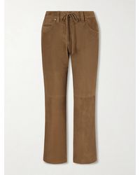 Isabel Marant - Camilany Suede Slim-Fit Pants - Lyst