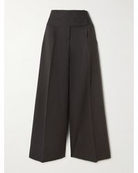 Our Legacy - Pantalon Large En Laine À Plis Girdle - Lyst