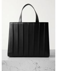 Max Mara - Whitney Bag 7 Large Pleated Leather Tote Bag - Lyst