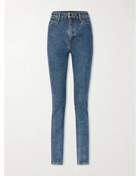 KHAITE - Daria High-Rise Slim-Leg Jeans - Lyst