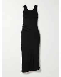 FFORME - Reva Midikleid Aus Stretch-Seide - Lyst