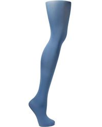 Falke Pure Matt 50 Denier Tights - Blue