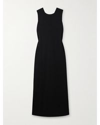 Loulou de Saison - Rayna Knotted Pima Cotton-Jersey Midi Dress - Lyst