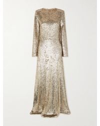 Jonathan Simkhai - Beatrice Sequined Tulle Gown - Lyst