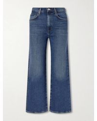 Agolde - Harper Crop Recycled Mid-Rise Straight-Leg Jeans - Lyst