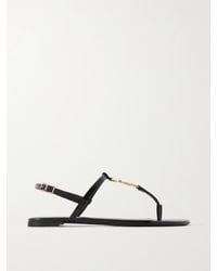 Saint Laurent - Cassandra Sandals - Lyst