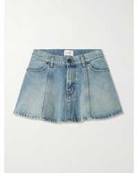Haikure - Margaux Organic Denim Mini Skirt - Lyst