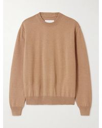 Jil Sander - Cashmere And Cotton-Blend Sweater - Lyst