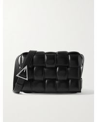 Bottega Veneta - Cassette Medium Padded Intrecciato Leather Shoulder Bag - Lyst